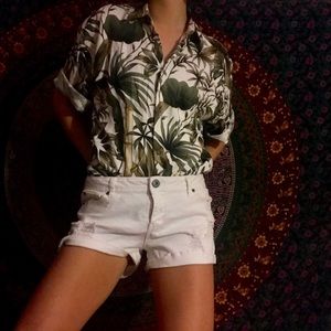 Oversized Hawaiian t shirt